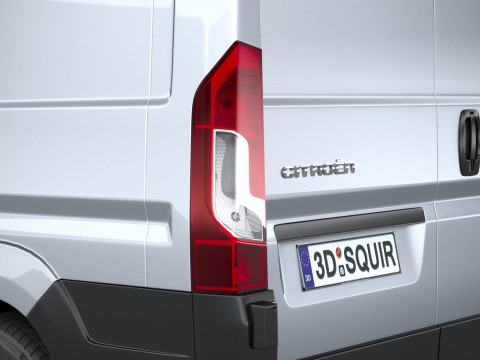 Citroen Jumper L1H1 2024 3D Модель