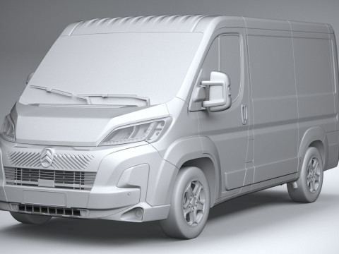 Citroen Jumper L1H1 2024 3D Модель