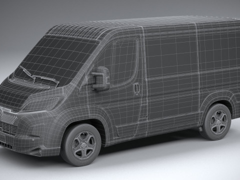 Citroen Jumper L1H1 2024 3D Модель