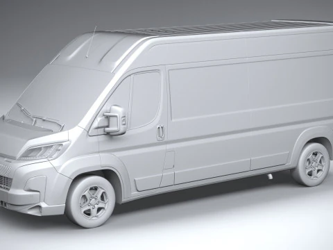 Citroen Jumper L4H3 2024 3D Model