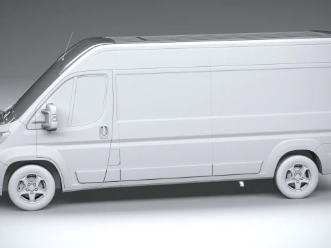 Citroen Jumper L4H3 2024 3D Model