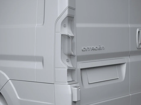 Citroen Jumper L4H3 2024 3D Model