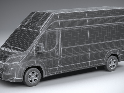 Citroen Jumper L4H3 2024 Modello 3D