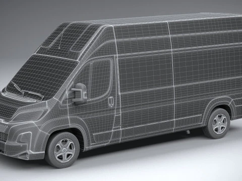 Citroen Jumper L4H3 2024 3D Model