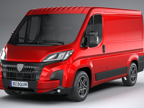 Peugeot Boxer L1H1 2024 Modèle 3D