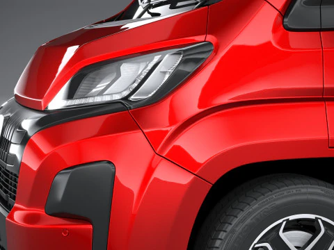 プジョー ボクサー L1H1 2024 3Dモデル