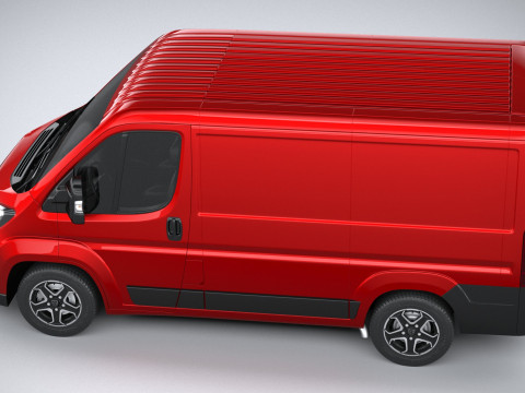 Peugeot Boxer L1H1 2024 Modèle 3D