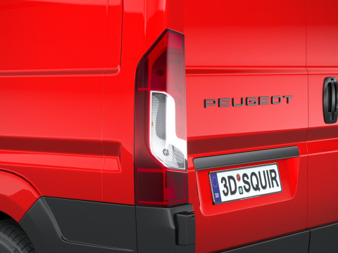 Peugeot Boxer L1H1 2024 Modèle 3D