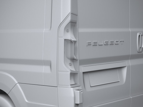 Peugeot Boxer L1H1 2024 Modèle 3D