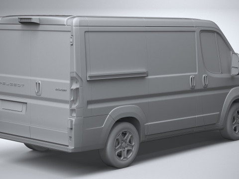 Peugeot Boxer L1H1 2024 Modèle 3D