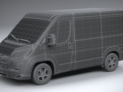 Peugeot Boxer L1H1 2024 Modèle 3D