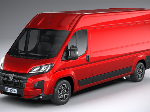 Peugeot Boxer L2H2 2024 Modèle 3D
