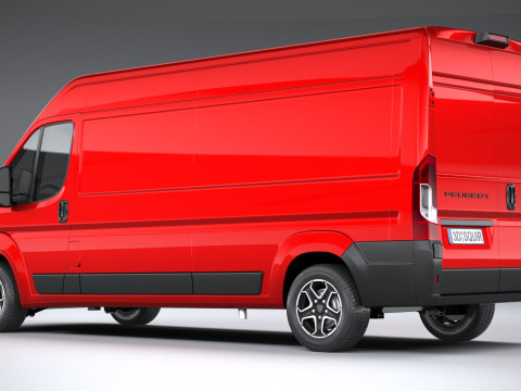Peugeot Boxer L2H2 2024 Modèle 3D