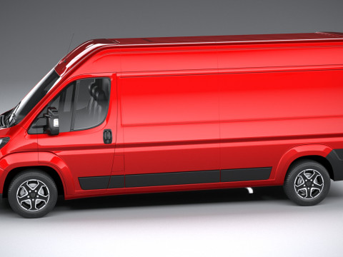 Peugeot Boxer L2H2 2024 Modèle 3D