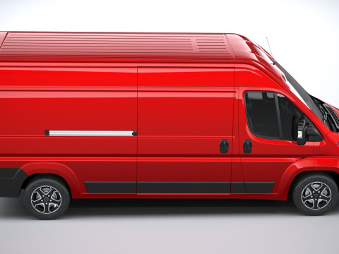 Peugeot Boxer L2H2 2024 Modèle 3D