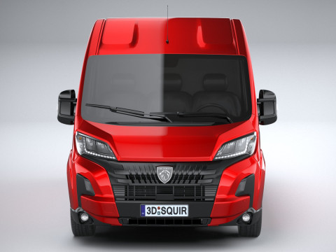 Peugeot Boxer L2H2 2024 Modèle 3D
