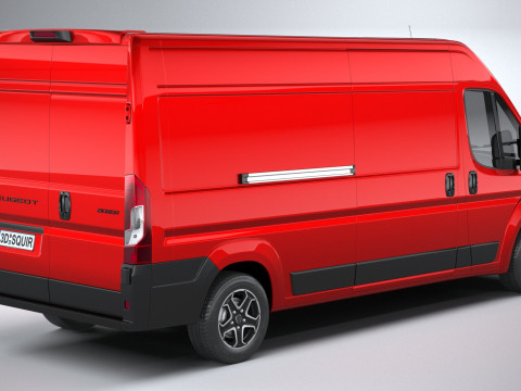 Peugeot Boxer L2H2 2024 Modèle 3D