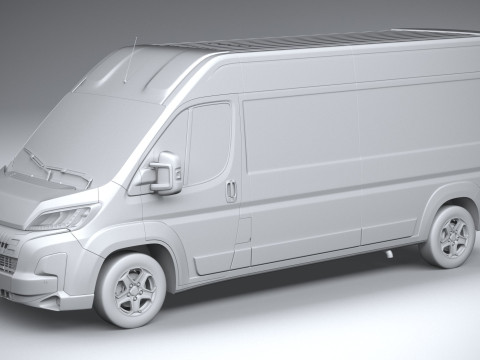 Peugeot Boxer L2H2 2024 Modèle 3D