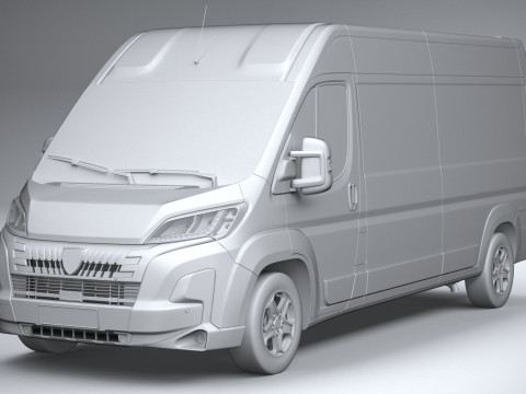 Peugeot Boxer L2H2 2024 Modèle 3D