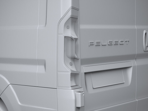 Peugeot Boxer L2H2 2024 Modèle 3D