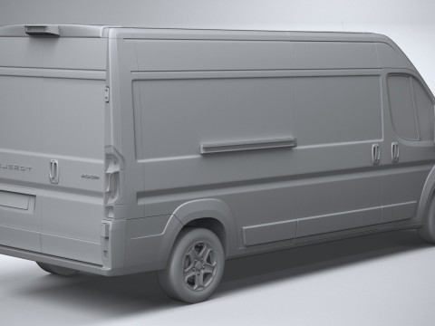 Peugeot Boxer L2H2 2024 Modèle 3D