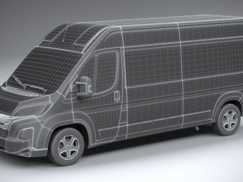 Peugeot Boxer L2H2 2024 Modèle 3D