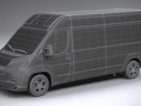 Peugeot Boxer L2H2 2024 Modèle 3D