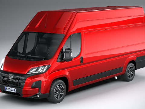 Peugeot Boxer L4H3 2024 3D Model