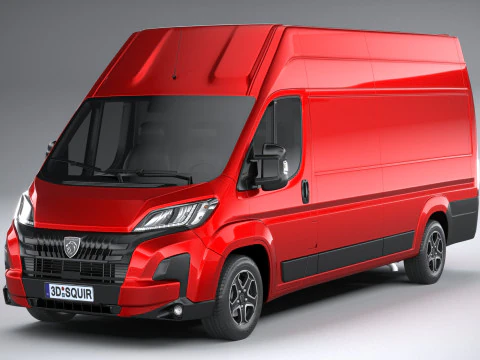 Peugeot Boxer L4H3 2024 3D Model