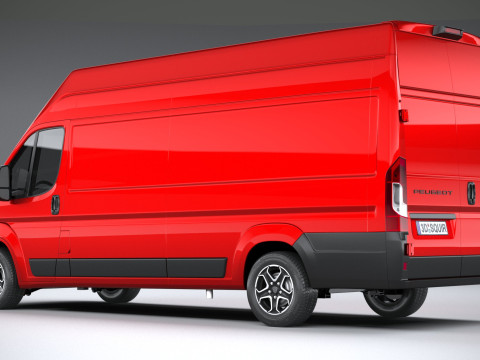 Peugeot Boxer L4H3 2024 3D Model