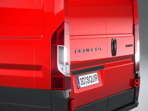 Peugeot Boxer L4H3 2024 3D Model