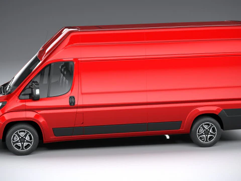 Peugeot Boxer L4H3 2024 3D Model