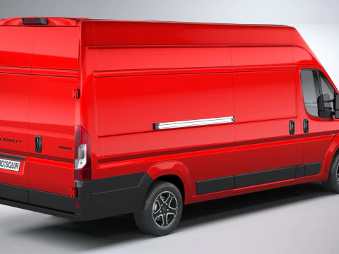 Peugeot Boxer L4H3 2024 3D Model