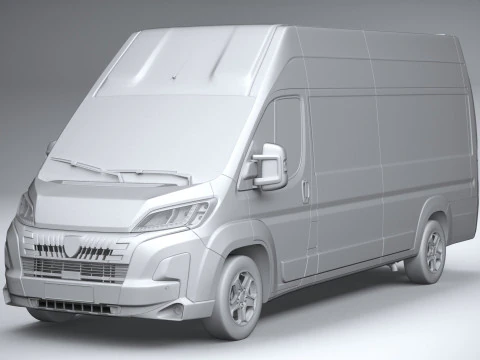 Peugeot Boxer L4H3 2024 3D Model