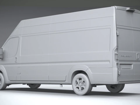 Peugeot Boxer L4H3 2024 3D Model