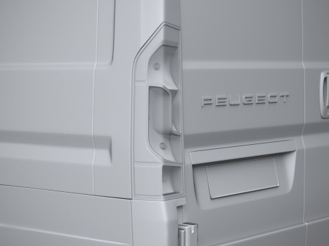 Peugeot Boxer L4H3 2024 3D Model