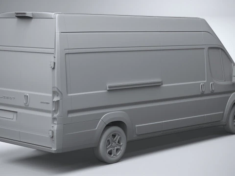 Peugeot Boxer L4H3 2024 3D Model