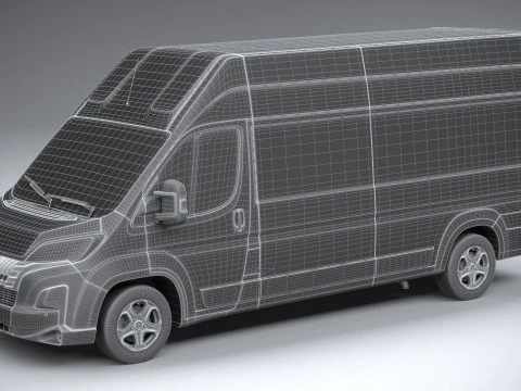 Peugeot Boxer L4H3 2024 3D Model