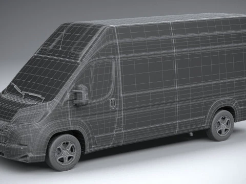 Peugeot Boxer L4H3 2024 3D Model