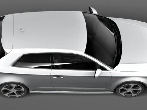 Audi A3 2013 S-Line 3D Model