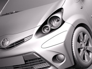 Toyota Aygo 2013 Modelo 3D