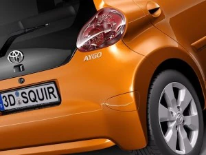 Toyota Aygo 2013 3D Model