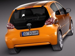 Toyota Aygo 2013 Modelo 3D