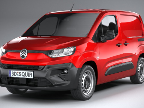 Citroen Berlingo 2024 3D Model