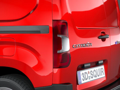 Citroen Berlingo 2024 3D Model