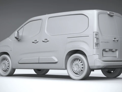 Citroen Berlingo 2024 3D Model