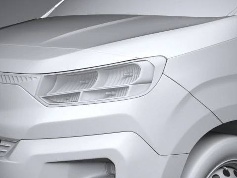 Citroen Berlingo 2024 3D Model