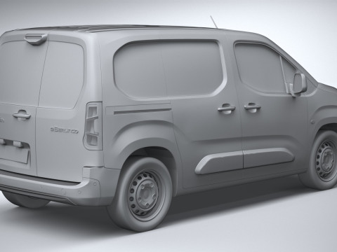 Citroen Berlingo 2024 3D Model