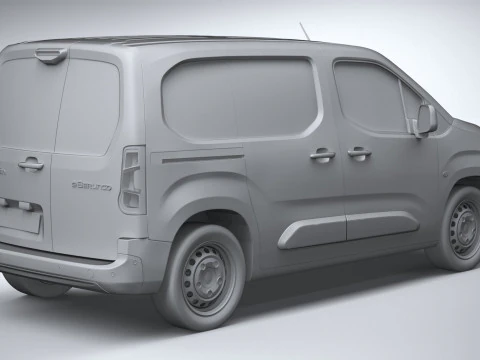 Citroen Berlingo 2024 3D Model