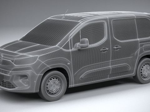 Citroen Berlingo 2024 3D Model